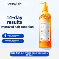 vetwish | Vetwish Deep Sea Fish Oil Pet Supplement for Cats And Dogs Hair Beauty Skin Care Anti-Fall