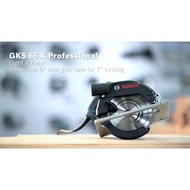 Bosch Mesin Gergaji Triplek Circular Circle Saw Kayu Gks 66X 66 X