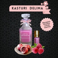 Kasturi Delima/Musk Rumman/Wangian Wanita/Wangian Syarie/Tahan Lama Bau Lembut/Perfume Misk Pomegran