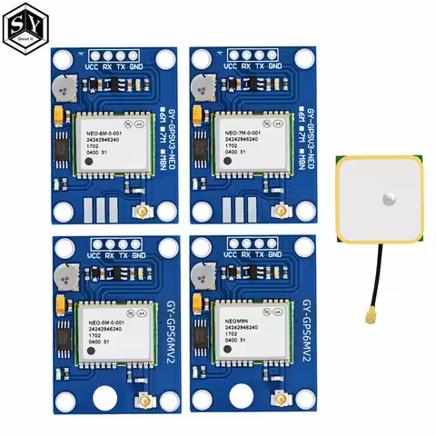 GY-GPSV3 NEO-M8N NEO-M9N NEO-M7N NEO-M6N GPS Module for APM MWC Flight Controller PX4 Pixhawk V2.4.5