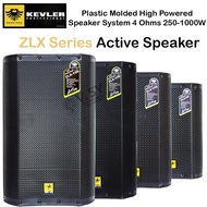Original Kevler ZLX Series 250-1000W 8-15 Inches Active Amplified Plastic Molded Speaker System