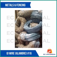 ❡ 🟧 GI Wire Gauge 16 Alambre Wire Galvanized Wire Tie Wire Down Heavy Duty Loop GI#16 20kg 20 Kilo