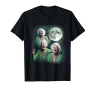 Three Granny Moon | 3 Old Ladys Howling Weird Cursed Meme T-Shirt