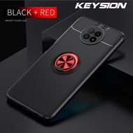 KEYSIONเคสกันกระแทกสำหรับXiaomi Redmi Note 9T 5Gซิลิโคนแม่เหล็กขาตั้งโทรศัพท์โทรศัพท์ฝาหลังสำหรับRedmi 9T 9
