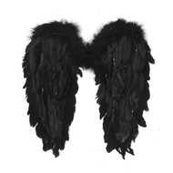 Creative White Feather Wings Handmade Black Cosplay Little Wings Party Props Angel Wings Children