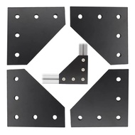 4pcs/lot Corner Bracket Plate T/L Shape 5 Holes 90 Degree External Connection Plate 4040 Aluminum Al