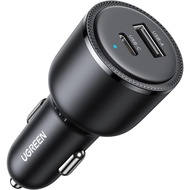 UGREEN 63W USB C Car Charger Adapter, PPS 45W Super Fast Charging 2.0 Type C Car Charger Cargador pa
