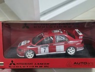 AUTOart 三菱 Lancer Evolution WRC 模型車1:18