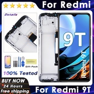 LCD For 6.53" IPS For Xiaomi Poco M3 LCD Display Touch Screen Digitizer For Redmi 9T Display M2010J1