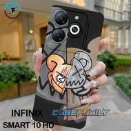 Flexible Silicone Infinix Smart 10 HD / 8 / 8 HD / 8 PRO / 8 PLUS Hot 40i/ with men's wallpaper Moti