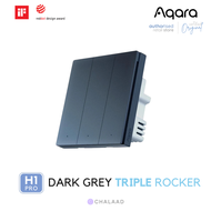 Aqara Smart Wall Switch H1 Pro ชุดสวิตช์ไฟอัจฉริยะ สั่งงานผ่านแอป รองรับ Apple HomeKit Google Home