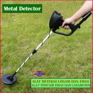 Alat Deteksi Emas Logam Metal Detector Gold Detektor Pencari Emas Koin