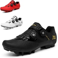 New Style Road Bike Lock Shoes Professional Cycling Shoes Bicycle Men Women Mountain Bike Shoes Lock