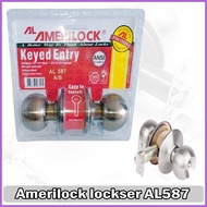 ۩ ✲ ✉ AMERILOCK DOOR KNOB LOCK SET 587