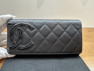 [Collector‘s Full Set] 100% Authentic Vintage Chanel Cambon Ligne Long Flap Wallet (Near Mint) 【收藏級 