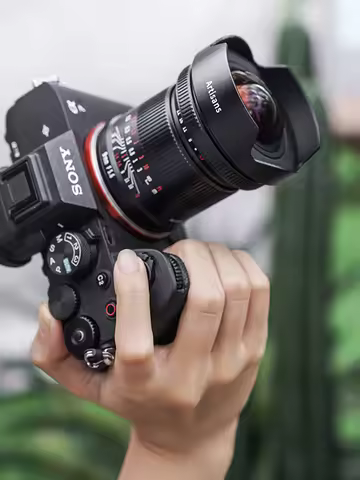 7artisans 9mm F5.6 ASPH. Full Frame with ND Filter Lens for Humanities Photography with Sony E A7RII