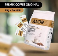 Alor Original white Coffee / Alor kopi kapucino( 1 pack 16 sachets )
