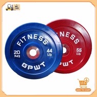 20kg/44Lbs -25kg/55Lbs 50 mm GPWT Fitness Dumbbells Weight Rubberized Plates