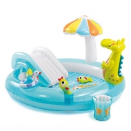 INTEX57165 Renang Sukan Air Buaya Slaid Taman Air Kolam Renang Kolam Renang