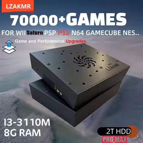 8G Ram 2T Rom New Upgrade Retro Gaming Device 70000+ Games for Wii 260 PS2 DC PSP GAMECUBE 2T Loaded
