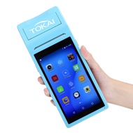 TOKAI เครื่องคิดเงิน POS มือถือ 4in1 ขนาดพกพา เครื่องปริ้นใบเสร็จรับเงิน & สแกนเนอร์บาร์โค้ด 1D&2D Q