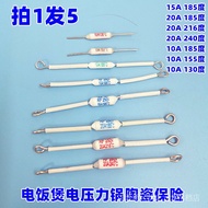 Ceramic Thermal Fuse Rice Cooker Fuse 250V10A15A20A130/185-240 Degree Fuse FACC