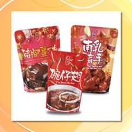 豬腳薑醋, 南乳豬手, 碗仔翅 x 3 包 各1包