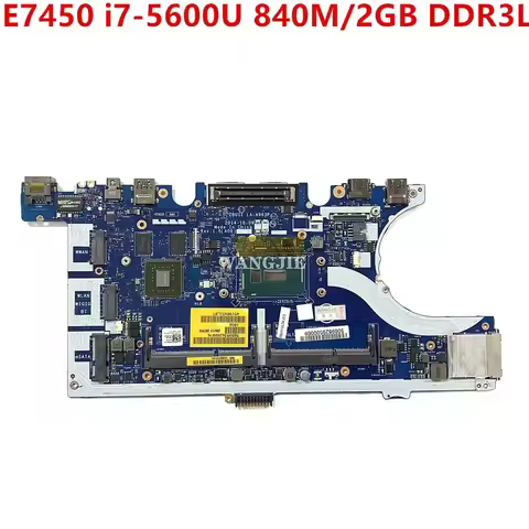 CN-0KVR03 0KVR03 KVR03 For DELL Latitude E7450 7450 Laptop Motherboard ZBU11 LA-A963P With SR23V i7-