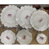 Doyley paper white colour 250pcs