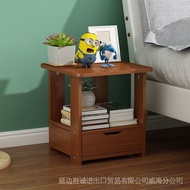 Mini Simple Modern Bedstand Wood Night Table Bedside Table Bedroom Nightstand Storage Cabinet Home Bedroom Furniture lrs002.sg