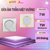 Asia Lighting Genuine Square Face Ceiling Light. Power 7W