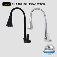 Fioni Swan Wall Mounted Faucet Sink Water Faucet Fio FKA1871BL & FKA1871CR Premium Quality