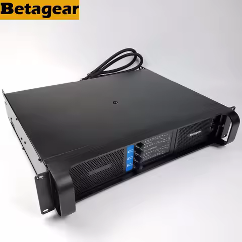 Betagear FP10000q 2500W*4 Channel Power Amplifier Professional FP Series Subwoofer Ampli Line Array 
