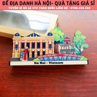 [ TRAVEL GIFT ] Landmarks " Hanoi landmarks " famous in Vietnam - Gifts manufactured directly