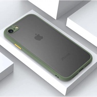 เคสไอโฟน iPhone 6 / 6s ขอบสีผิวด้าน เคสกันกระแทก เคสนิ่ม TPU Case