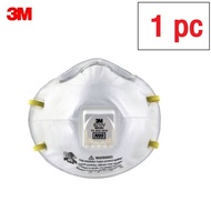 3M 8210V N95 ชนิดมีวาล์ว (1ชิ้น) หน้ากากป้องกันฝุ่น 3M Valved PM2.5 8210V 8210 (เอ็น95)