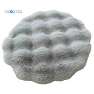 Dog Crate Cushion Warm Mat Round Machine Washable Anti Slip Puppy Kitten Crate Cushion for Camping T