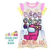 Ailubee Kid Dress Pajamas D197A~ Among Us
