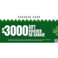 HD garage e-voucher Rm3000