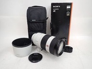 SONY/Sony全片幅相容於超遠攝變焦鏡頭 FE 100-400mm F4.5-5.6 GM OSS SEL100400GM G Master 附盒子與原裝盒