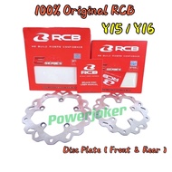 Y16 Y16ZR/Y15 Y15ZR V1 V2 Ysuku (Original RCB) Brake Disc Plate E-Series (Front/Rear)Brek Pad Piring