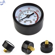 Compressor Gauge Manometer Tool Accessories Air Compressor Balck+Silver