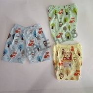 PUTIH Tara baby Shorts 3pcs Toddler 1-5 Years White Color