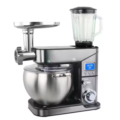 Professional Pizza Spiral Dough Mixer 10 Liters Cake Mixer Smart Vertical Mixer