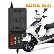 ที่ชาร์แบตจักรยานไฟฟ้า 84V 20AH 32AH มีไฟบอกสถานะ/พัดลมระบายความร้อน การป้องกันการไฟดับอัตโนมัติ เคร