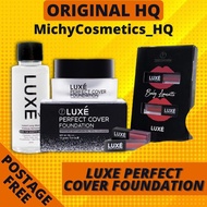 LUXE PERFECT COVER FOUNDATION ORIGINAL HQ FOUNDATION LIPMATTE MAKEUP REMOVER SET LUXE PERFECT COVER