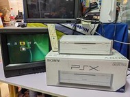 【千代】索尼PSX游戲機PS2游戲機7000型  實物圖所見即所得  有裝盒無內襯了開機不保讀盤這機器光驅總有問題