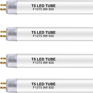 Mentol Gantian LED F13T5/WW 21 Inci, Putih Hangat 3000K, LED T5 9 Watt Gantikan Mentol Pendarfluor d