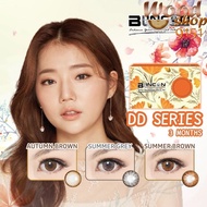 (2 PCS) Blincon DD 3 Months Lens Disposable  Cosmetic Color Contact Lenses Months Lens 1/3