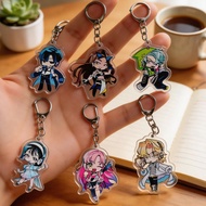 6Pcs Alien Stage Concert Keychain Set Ivan Hyuna, Till Sua Mizi Luka Live Performance Acrylic Charms